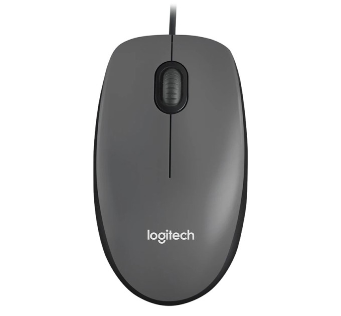 Миша USB M100 Optical, чорна Logitech (910-005003/910-006652)