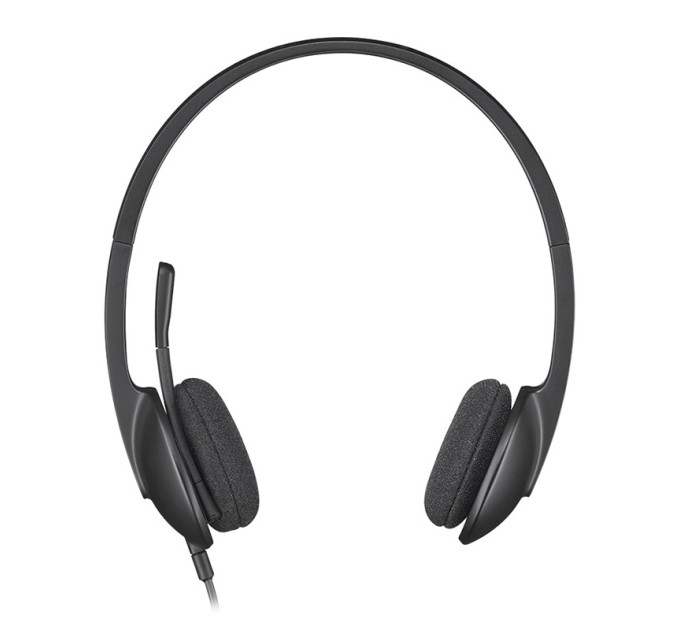 Гарнітура USB H340, чорна Logitech (981-000475)