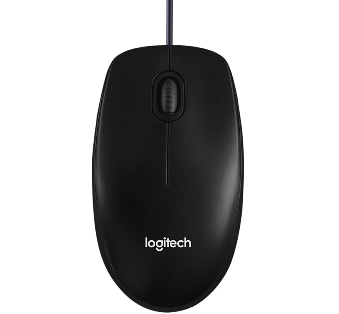 Миша USB B100 Optical, чорна Logitech (910-003357)