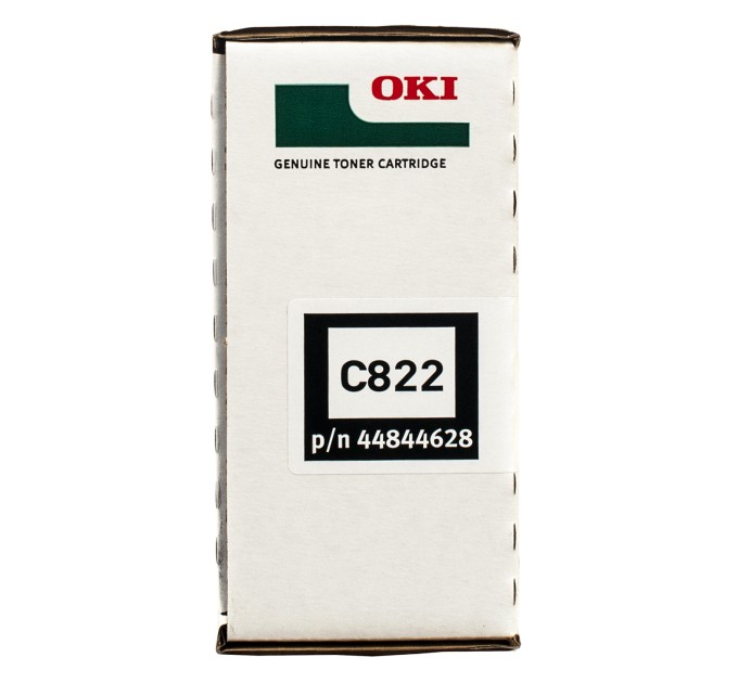 Тонер-картридж C822 чорний Oki (44844628/44844616)