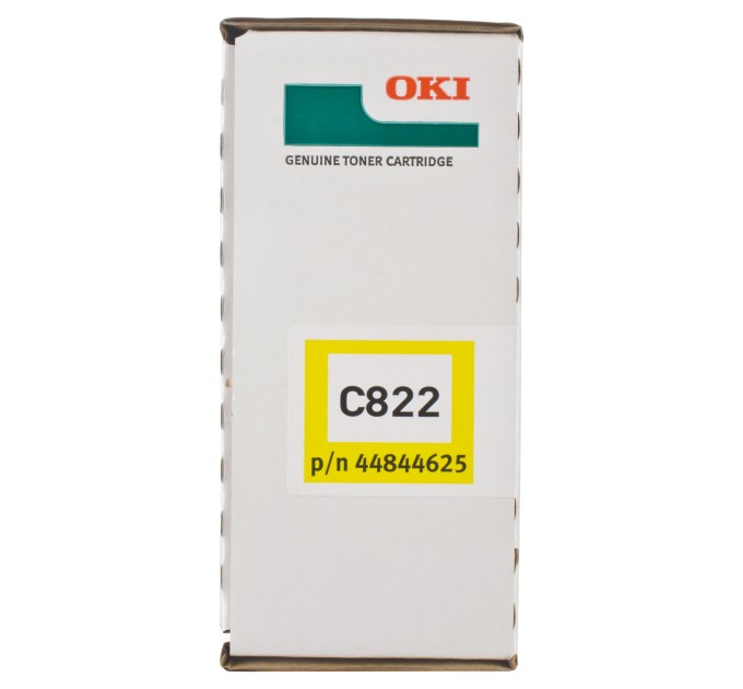 Тонер-картридж C822 жовтий Oki (44844625/44844613)