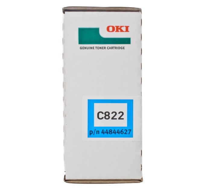 Тонер-картридж C822 блакитний Oki (44844627/44844615)