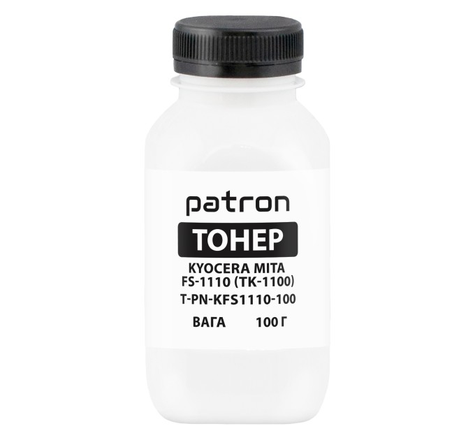 Тонер Kyocera Mita FS-1110 флакон, 100 г Patron (PN-KFS1110-100)