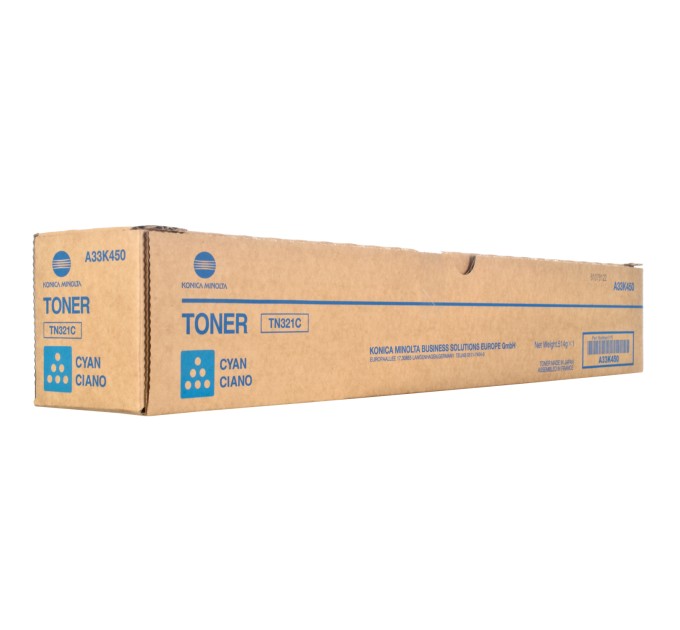 Тонер-картридж TN-321C блакитний Konica Minolta (A33K450)