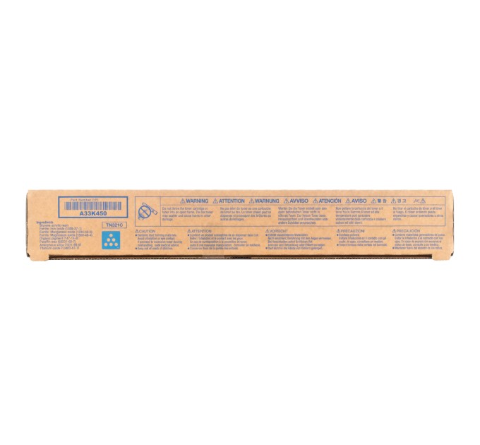 Тонер-картридж TN-321C блакитний Konica Minolta (A33K450)