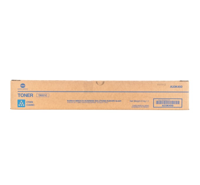 Тонер-картридж TN-321C блакитний Konica Minolta (A33K450)