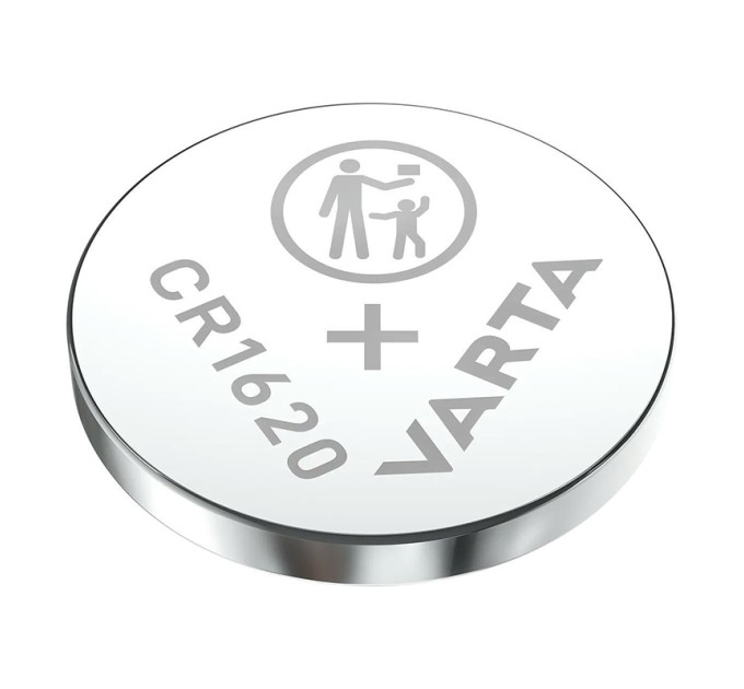 Батарейка CR1620 літієва, блістер, 1 шт. Varta (06620101401)