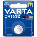 Батарейка CR1632 літієва, блістер, 1 шт. Varta (06632101401)