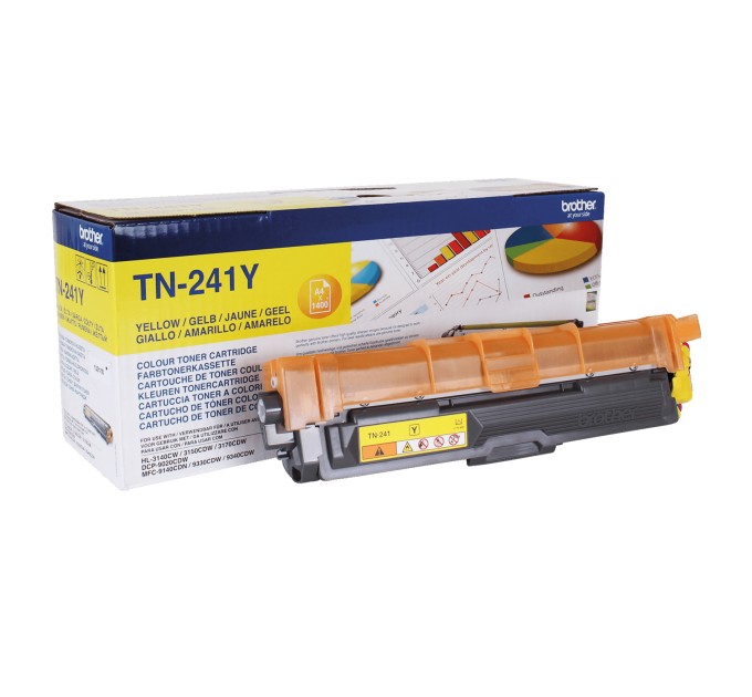 Тонер-картридж TN241Y жовтий Brother (TN241Y)