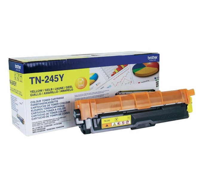 Тонер-картридж TN245Y жовтий Brother (TN245Y)