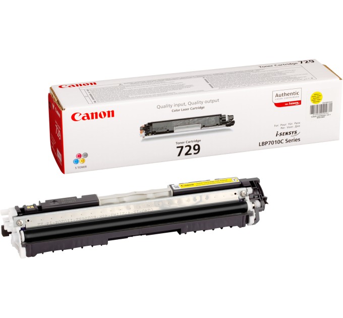 Тонер-картридж 729 жовтий Canon (4367B002)