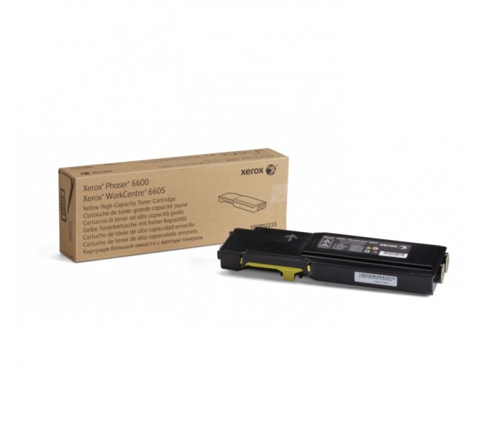 Тонер-картридж PH6600/WC6605 жовтий Xerox (106R02235)