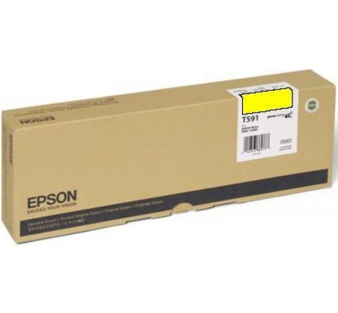 Картридж T591400 жовтий Epson (C13T591400)