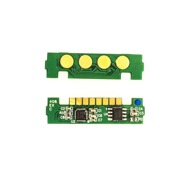 Чип Samsung CLP-360, CLT-C406S 1K, блакитний Everprint (CHIP-SAM-CLP360-CY)