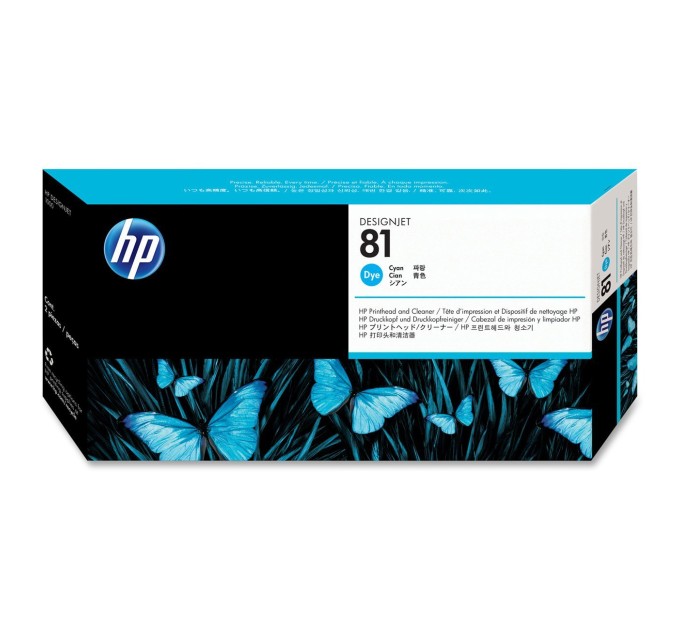 Головка друкуюча №81 блакитний HP (C4951A)