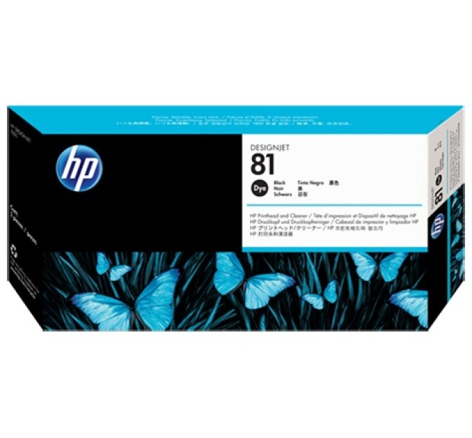 Головка друкуюча №81 чорний HP (C4950A)