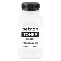 Тонер Oki B401 флакон, 80 г Patron (PN-OB401-080)