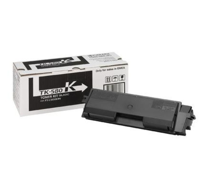 Тонер-картридж TK-580K чорний Kyocera Mita (1T02KT0NL0)