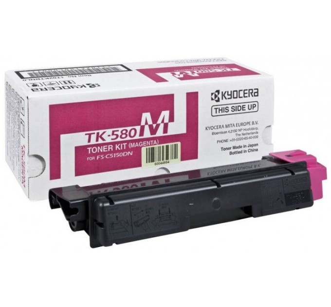 Тонер-картридж TK-580M пурпуровий Kyocera Mita (1T02KTBNL0)