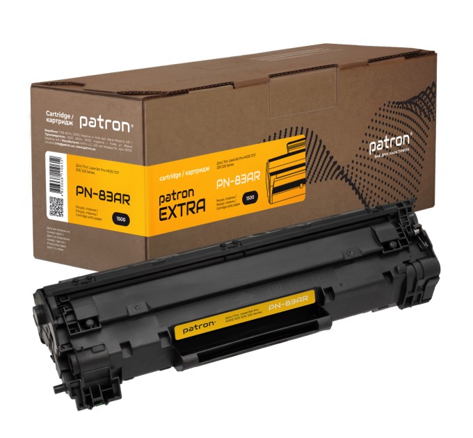Картридж сумісний HP 83A (CF283A) Extra Patron (PN-83AR)