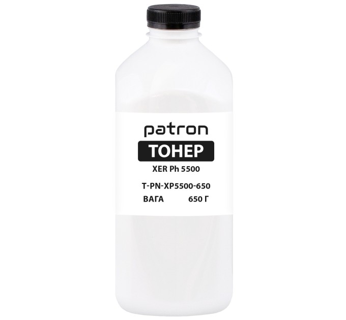 Тонер XER Ph 5500 флакон, 650 г Patron (PN-XP5500-650)