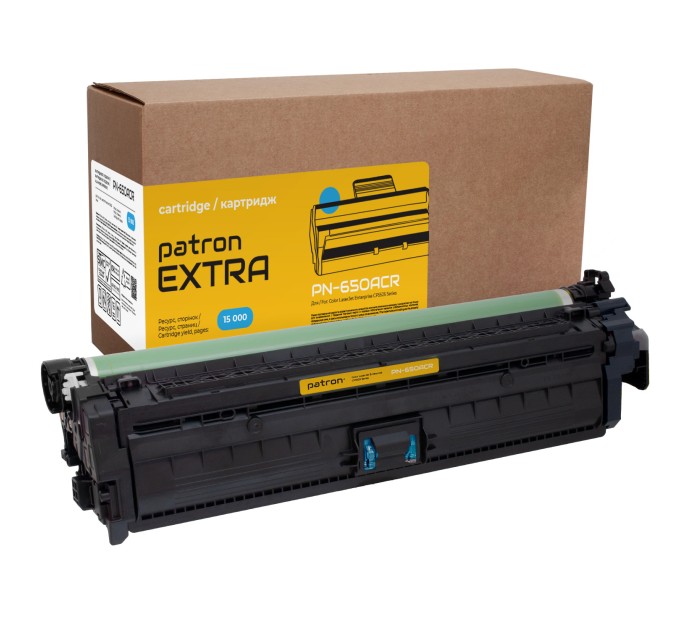 Картридж сумісний HP 650A (CE271A) блакитний Extra Patron (PN-650AСR)
