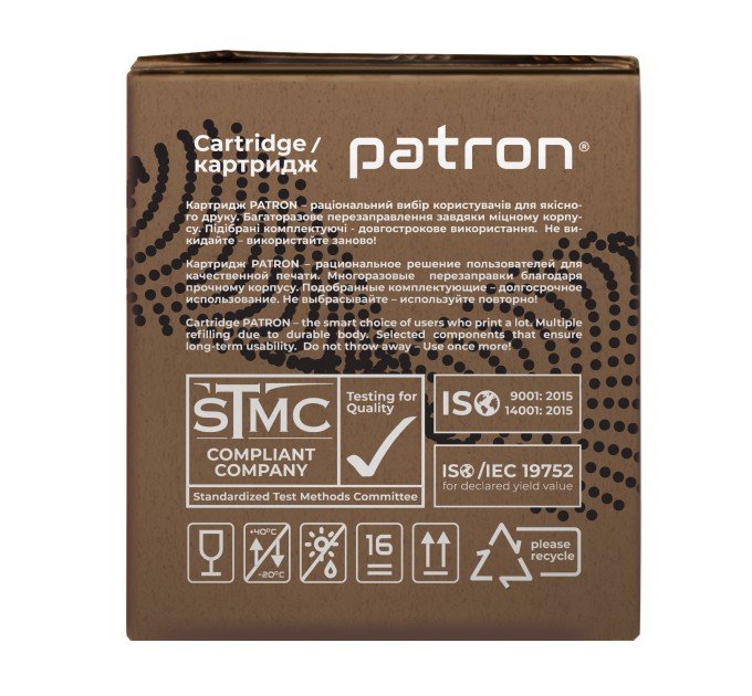 Картридж сумісний Canon 716 блакитний Extra Patron (PN-716CR)
