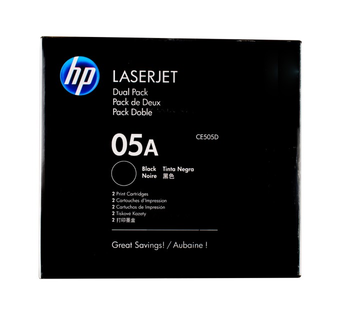 Картридж 05A чорний HP (CE505D)