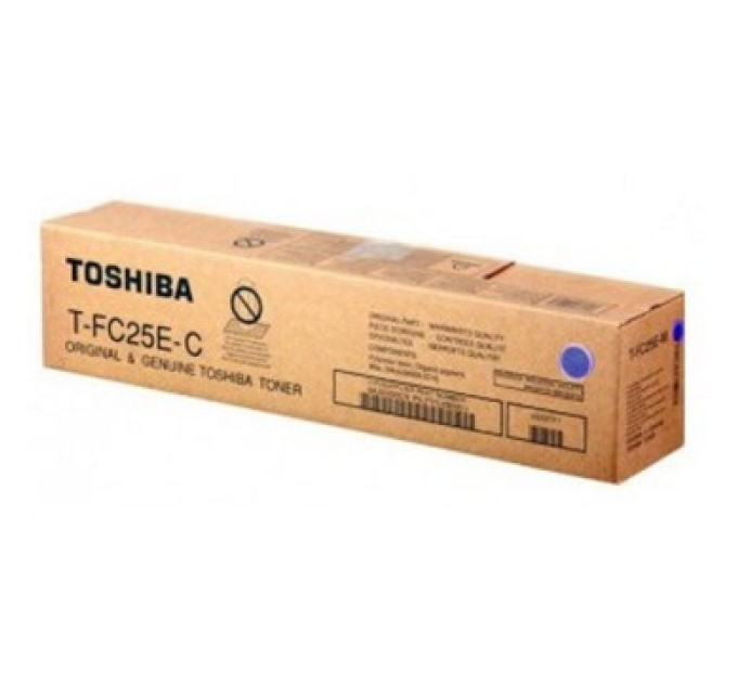 Тонер-картридж T-FC25EC блакитний Toshiba (6AJ00000072)