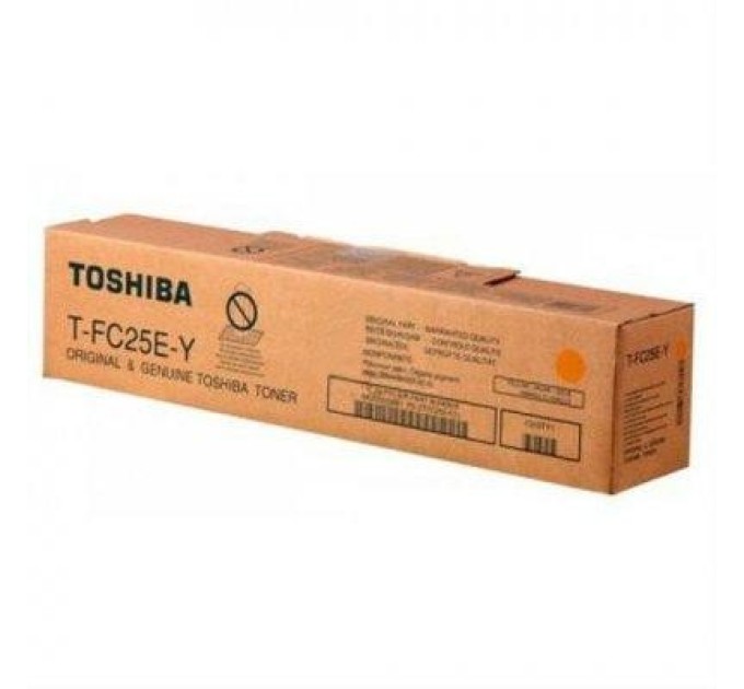 Тонер-картридж T-FC25EY жовтий Toshiba (6AJ00000081)