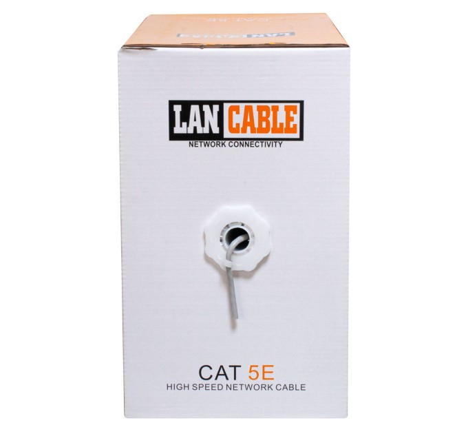 Кабель звита пара UTP CAT.5E 305 м, 4*2*0.5, біметал Patron (04001)