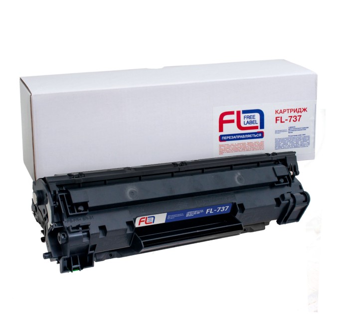 Картридж сумісний Canon 737 Free Label (FL-737)