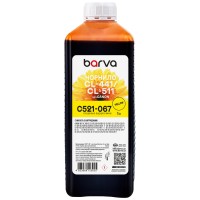 Чорнило для Canon CL-441/CLI-521/CL-511 спеціальне 1 л, водорозчинне, жовте Barva (C521-067)