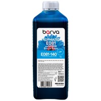 Чорнило для Epson T0482/T0802/T0812 спеціальне 1 л, водорозчинне, блакитне Barva (E081-140)