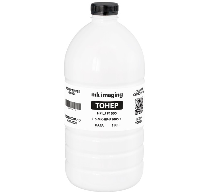 Тонер HP LJ P1005 флакон, 1 кг MK Imaging/DC Select (TSM-UT1917-1)