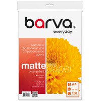 Фотопапір матовий 220 г/м2, A4, 100 арк Everyday Barva (IP-AE220-207)