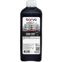 Чорнило для Canon BCI-21/BCI-24 спеціальне 1 л, водорозчинне, чорне Barva (C24-051)