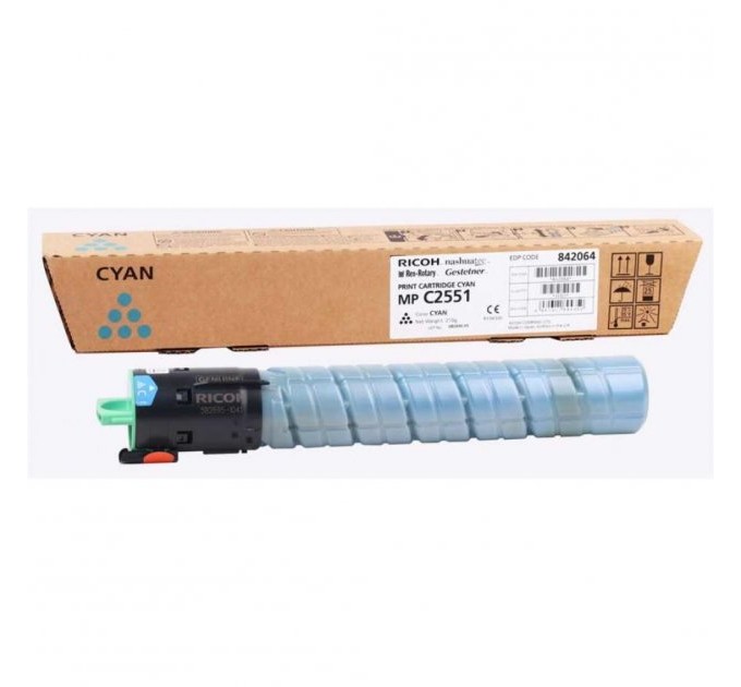 Тонер-картридж MPC2551 блакитний Ricoh (842064)