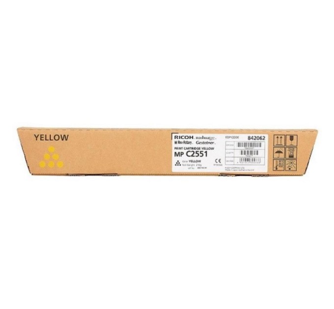 Тонер-картридж MPC2551 жовтий Ricoh (842062)