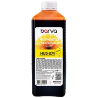 Чорнило для HP універсальне №3 1 л, водорозчинне, жовте Barva (HU3-274)