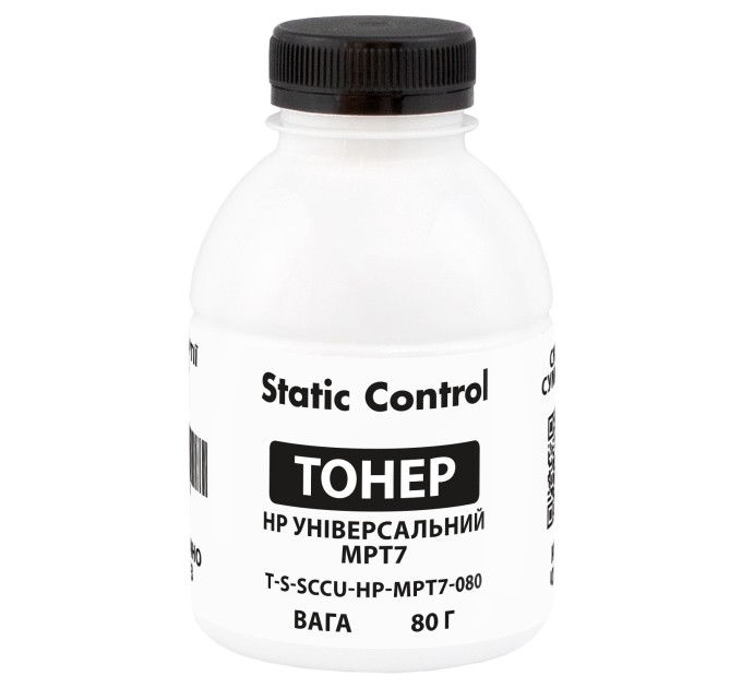 Тонер HP універсальний MPT7 флакон, 80 г SCC (TSM-MPT7-080)