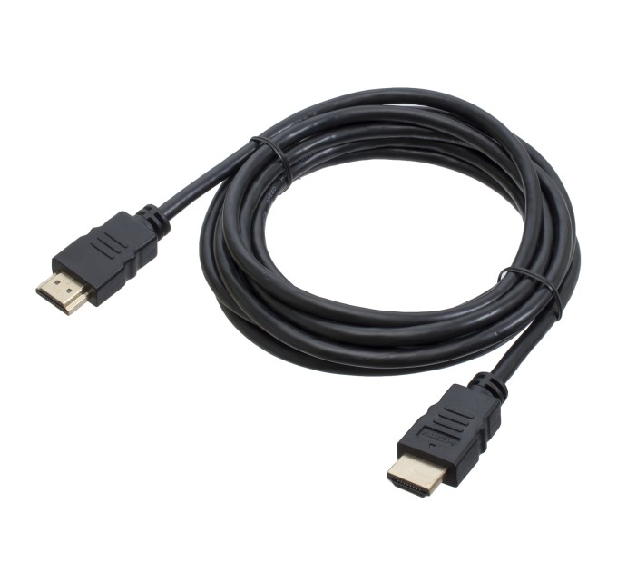 Кабель HDMI-HDMI v1.4 19 PIN 3 м, Golden Plated Patron (PN-HDMI-GP-30)