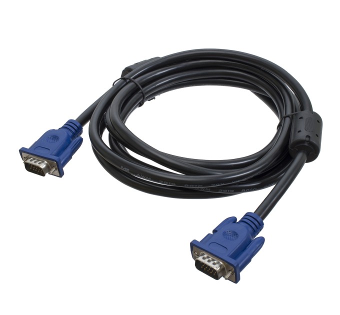 Кабель VGA-VGA 3 м, 2 феррити Patron (PN-VGA-VGA-30)