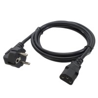 Кабель живлення ПК 1,8 м, 220v, CEE7/17-C13 PC-186, 3*0.75 мм Patron ( PN-POW-18)