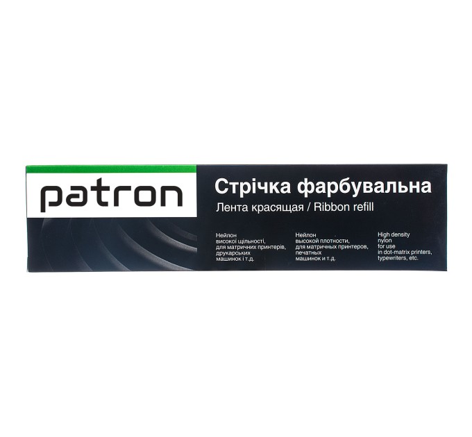 Стрічка для матричних картриджів 12,7 ммx20 м, лівий мебіус, HD Patron