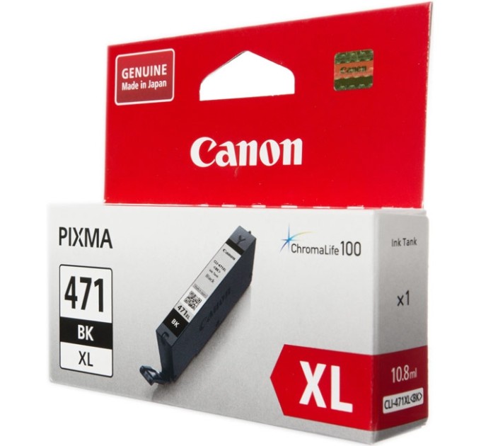 Картридж CLI-471BK XL чорний Canon (0346C001)
