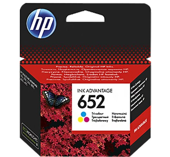 Картридж №652 кольоровий HP (F6V24AE)
