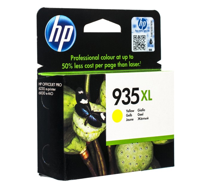 Картридж №935XL 825 арк, жовтий HP (C2P26AE)