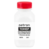 Тонер Oki спеціальний OCS флакон, 50 г, пурпуровий Patron (PN-OCS-M-050)