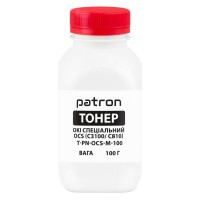 Тонер Oki спеціальний OCS флакон, 100 г, пурпуровий Patron (PN-OCS-M-100)